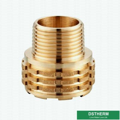 China Ppr Fittings Male Inserts Brass Inserts Germany Designs Heavier Types for sale