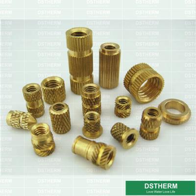 China Customized Designs CPVC Fittings PVC Fittings Brass Inserts Brass Color Female Brass Inserts for sale