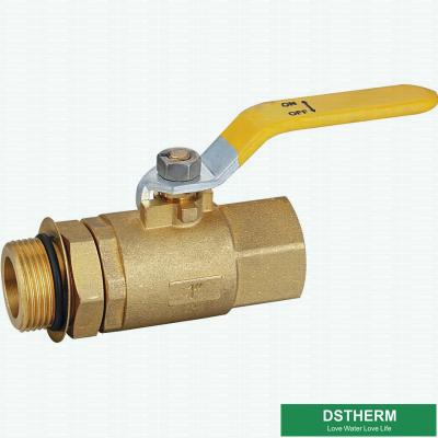 China Union Threaded Forged High Pressure Brass Ball Valve Gas Ball Valve for sale