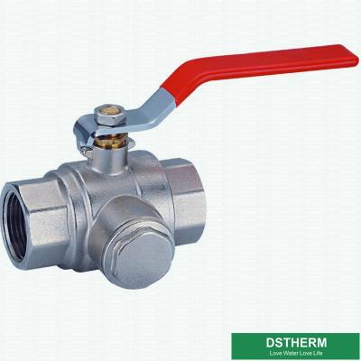 China High Pressure Special Designed  Ball Valve With Open Place Female Threaded Forged Brass Ball Valve for sale