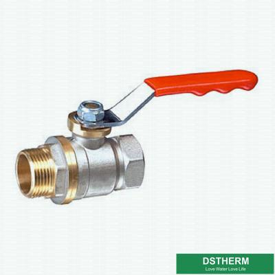 China Forged Brass Ball Valve High Pressure Steel Handle Male Female Threaded  Brass Ball Valve for sale