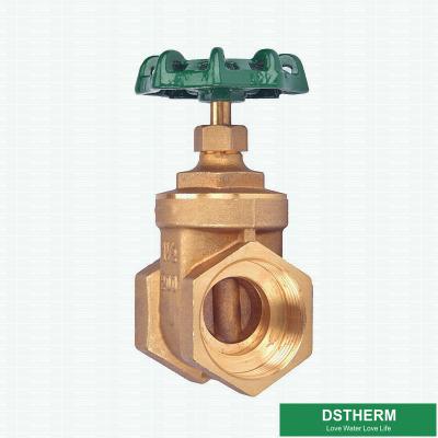 China Customized OEM&ODM 2 Inch CW617N Brass Color Water Brass Cast Stem Gate Valve for sale