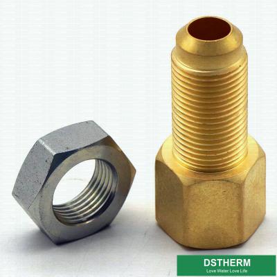 China 45 Degree Angle Brass Flared Fittings CW602N Quick Release for sale