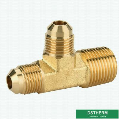 China Flare Fitting Male Reducing Pipe Branch Tee Fitting T Shape Pipe Fitting Flare Fitting For Refrigeration for sale
