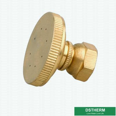 China Customized Brass Garden Fittings 360 Degrees Adjustable Brass Water Fine Mist Sprayer Hose Nozzle for sale