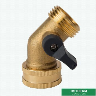 China One Way Water Flow Valve Connector Brass Fittings for sale