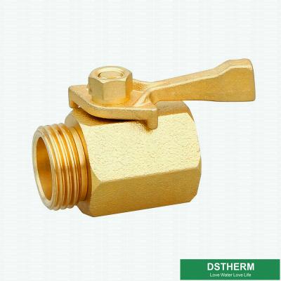 China Irrigation Garden Hose Pipe Fittings Brass Female Shut Off Hose Connector Valve for sale