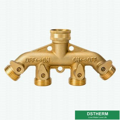 China CW617N Garden Hose Pipe Fittings Shut Off Brass Valve Union for sale