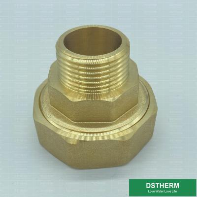 China Heavier Type Brass Threaded Inserts CW617N Brass Threaded Union for sale