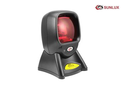 China Auto Catching Decode Flexible Barcode Scanner Crossed Laser Lines for sale