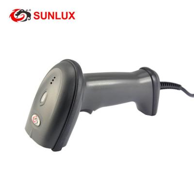 China High Performance USB SUNLUX Barcode Scanner Wired Laser Gun for sale