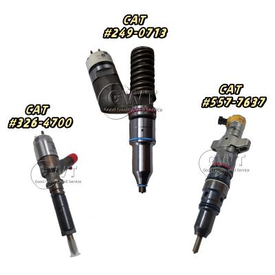 China Wholesale price CAT Genuine original injectors 557-7637 387-9432 249-0713 326-4700 for caterpillar diesel fuel injection for sale