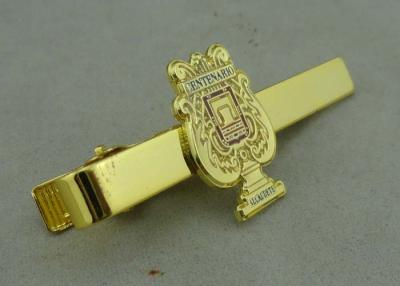 China Promotional Gold Mens Tie Bar Cufflink Brass Tack By Die Stamped for sale