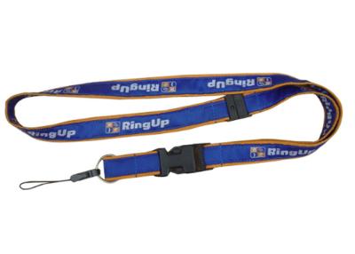 China Silk Screen Printing Custom Promotional Lanyards, Id Card Lanyard With Polyester, Nylon, Silicone, Satin for sale