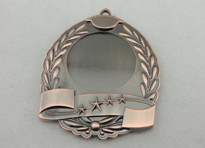 China High quality Zinc Alloy / Pewter 3D Die Cast Medals for Sport Meeting, Army, Awards with Antique Copper Plating for sale