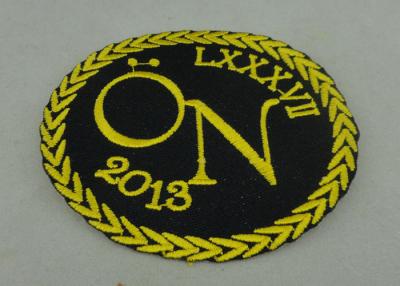China Garments Clothing Patches Custom Embroidery Patches And Key Chain for sale
