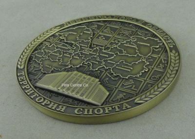 China 3D Gepersonaliseerde Medailles van Overheidsmatrijs Gegoten Medailles Toekenning met Tin Te koop