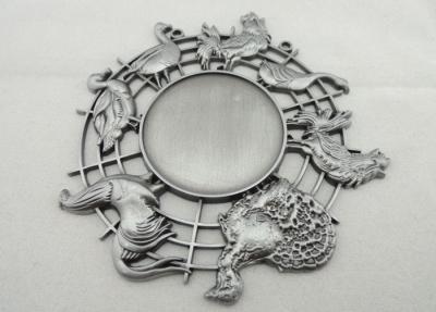 China Nickel 3d Carnival Medas Zinc Alloy With Animal And Inner Cut Hole for sale