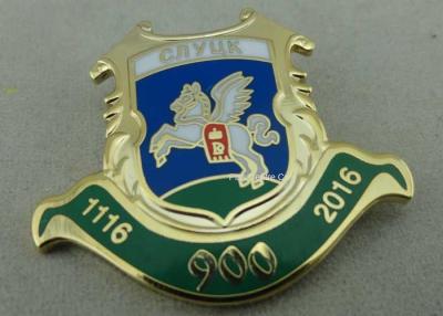 China Awards Enamel Lapel Pin Personalized Hard Enamel Metal Pin Badges For Army for sale