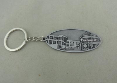 China OEM Die Casting Promotional Keychain , Personalized leather Key Ring for sale