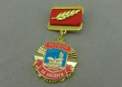 China Zinc Alloy Die Casting Custom Awards Medals , Military Medals With Hard Enamel for sale