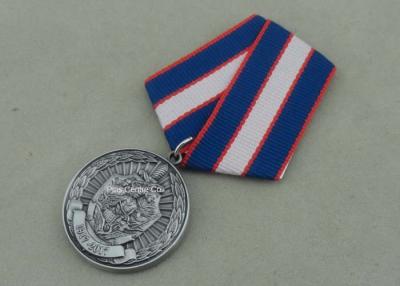 China Antike silberne Regierungs-Kurzschluss-Band-Medaillen, Preis-Medaillons mit Messingmaterial zu verkaufen