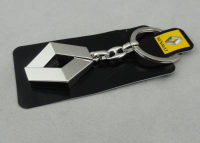 China Promotional 3d Renault Key Chain With Zinc Alloy And Chrome Plating for sale