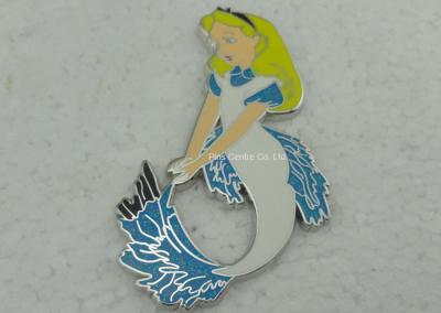 China Love Theme Lady Safety Hard Enamel Pin For Descoration Logo Stamped for sale