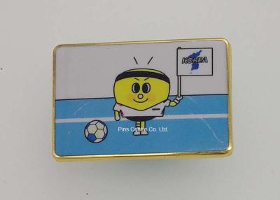 China Customized Die Casting Lapel Pin Badges , Soft Enamel Pins For Sports for sale