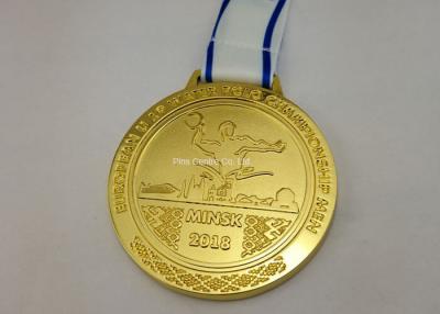 China Van de de Overdrachtdruk van de zinkhitte het Lintmatrijs Gegoten Medailles met Aangepast Embleem Te koop