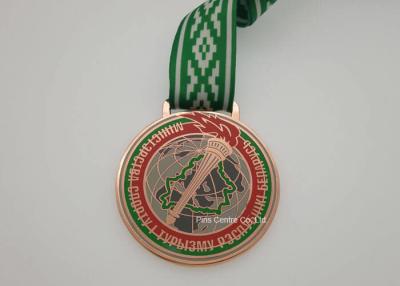 China Zinc Alloy Die Cast Medals /  High Polishing Gymnastics Sports Day Medals for sale