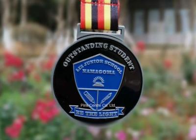 China Soft Enamel School 70mm Metal Math Medals Awards for sale