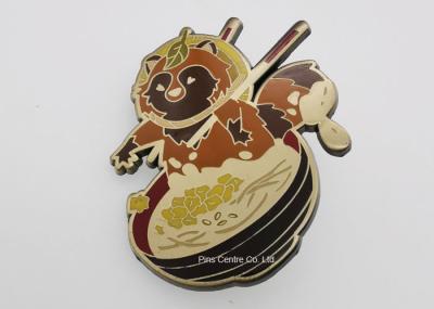 China Custom Size Die Stamped Zinc Alloy Hard Enamel Pin for sale