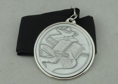 China Aluminum Piece Inserted Die Cast Medals , Nickel Plating for sale