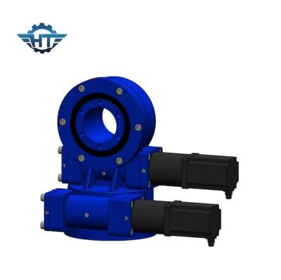 China Enclosed Housing Worm Gear Slewing Drive Self Locking 12 Inches for sale