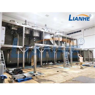 China El tanque de mezcla industrial del homogeneizador del champú del mezclador líquido químico del emulsor en venta