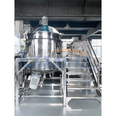 China detergente líquido del mezclador del mezclador del emulsor del homogeneizador de la despedregadora 2000L que hace el tanque en venta
