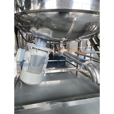 China detergente líquido del mezclador del mezclador del emulsor del homogeneizador de la despedregadora 2000L que hace el tanque en venta