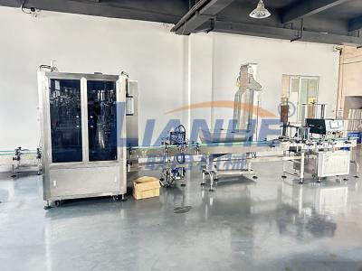 China Automatic Shampoo Detergent Cream Jar Piston Filling Capping Machine for sale