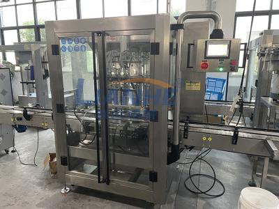 China Máquina de rellenar de 4 bocas de la loción de líquido del champú detergente viscoso automático del jabón en venta