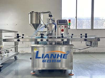 China Automatic Gear Pump Filling Machine Liquid Bottle Jar High Speed Filler en venta