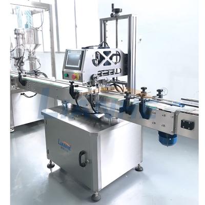 China LIANHE PLC Screw Bottle Capping Machine Stainless Steel Material for sale