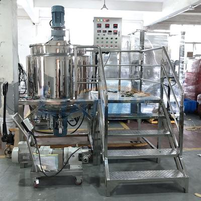 China LIANHE 2.2kw Liquid Soap Mixer Machine , 2 Jacket Mixer For Dishwashing Liquid for sale