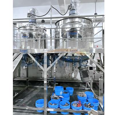 China Multifunctional Detergent Liquid Mixer Machine 1000L 4KW Practical for sale