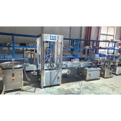 China Único controle inoxidável líquido do PLC da máquina de enchimento do bocal 380V à venda