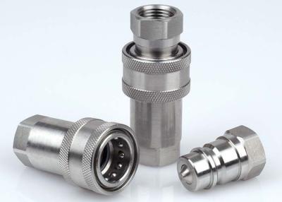 China SS 316 Stainless Steel Quick Release Couplings 1 Inch Small Size NPTF Thread for sale