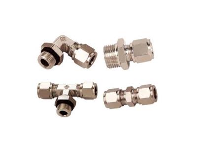 China High Strength Metric Pneumatic Fittings Nickle Plated JKG Cutting Ferrule for sale