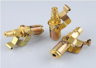 China Tipo ajustable acoplamientos de la refrigeración de la serie de cobre amarillo sobre la presión resistente en venta