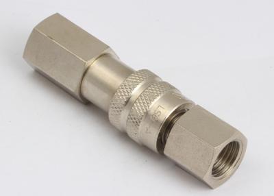 China Brass Interchangeable Pneumatic Quick Disconnect LSQ-A Single Shut - Off for sale