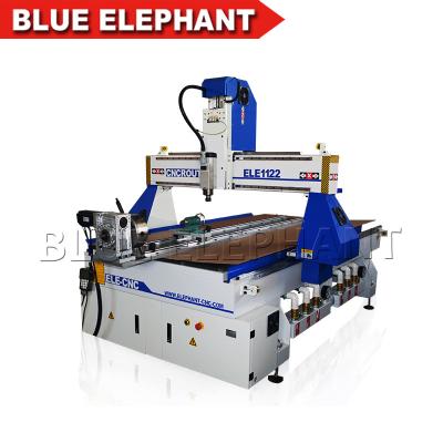 China 1122 Removable Rotary Device 4 Axis Electric Wood Cnc Cutter Machine Woodworking Equipment in Good Price for Wooden Craf for sale